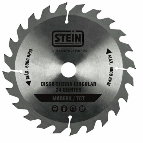 DISCO SERRA CIRCULAR STEIN 180 MM 24 DENTES