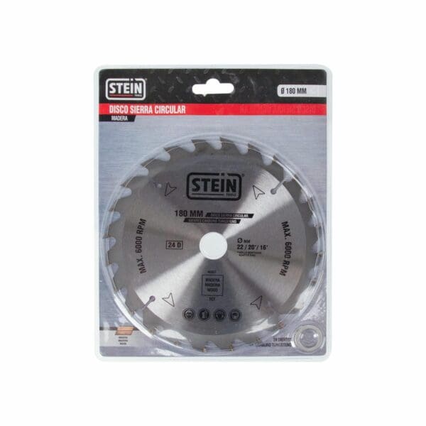 DISCO SERRA CIRCULAR STEIN 180 MM 24 DENTES - Image 2