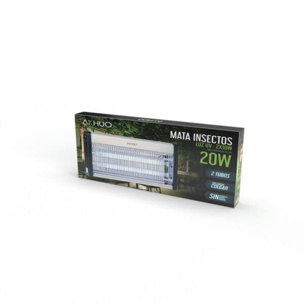 MATA-INSETOS AKHUO LUZ UV 2X10 W - Image 2