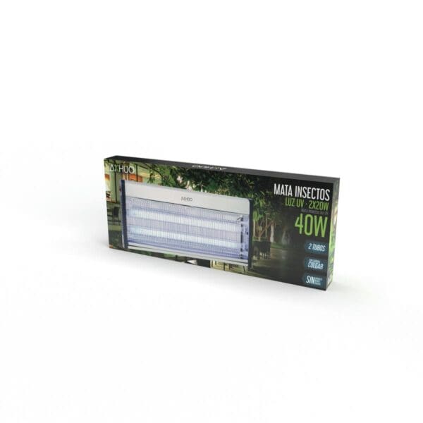 MATA-INSETOS AKHUO LUZ UV 2X20 W - Image 2
