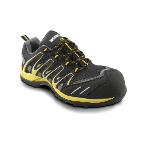 SAPATO DE SEGURANÇA ESD WORKFIT TRAIL AMARELO Nº36
