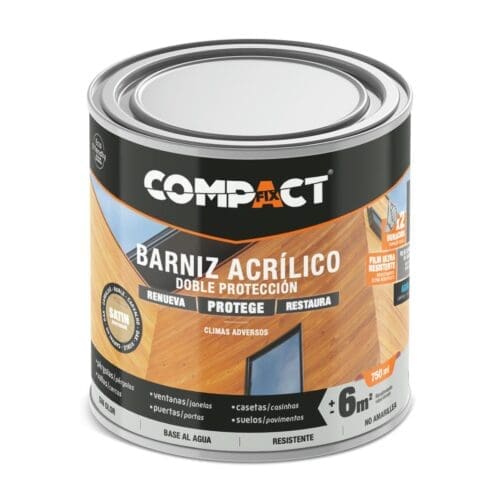 VERNIZ ACRÍLICO UNIVERSAL SATINADO 750ML INCOLOR