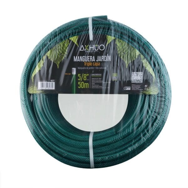 MANGUEIRA DE JARDIM POLIÉSTER ECO AKHUO 5/8" 25M - Image 2