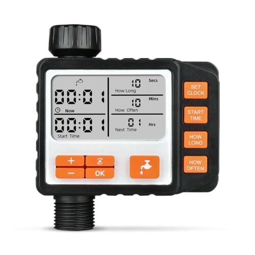 PROGRAMADOR DE IRRIGAÇÃO AKHUO DIGITAL 1 SAÍDA 3/4"