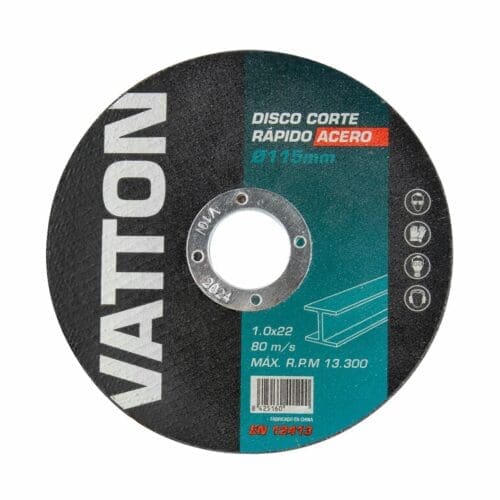 DISCO DE CORTE RÁPIDO PARA AÇO INOX 115MM