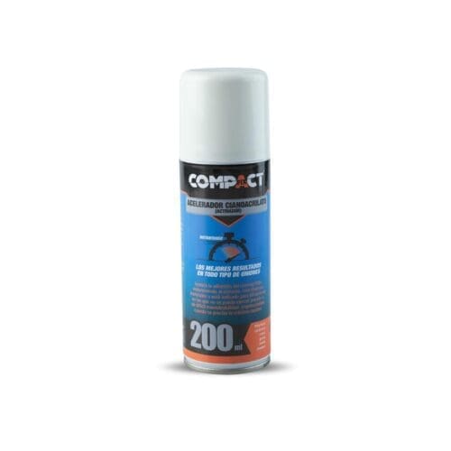 ACELERADOR (ATIVADOR) DE CIANOACRILATO COMPACT 200ML