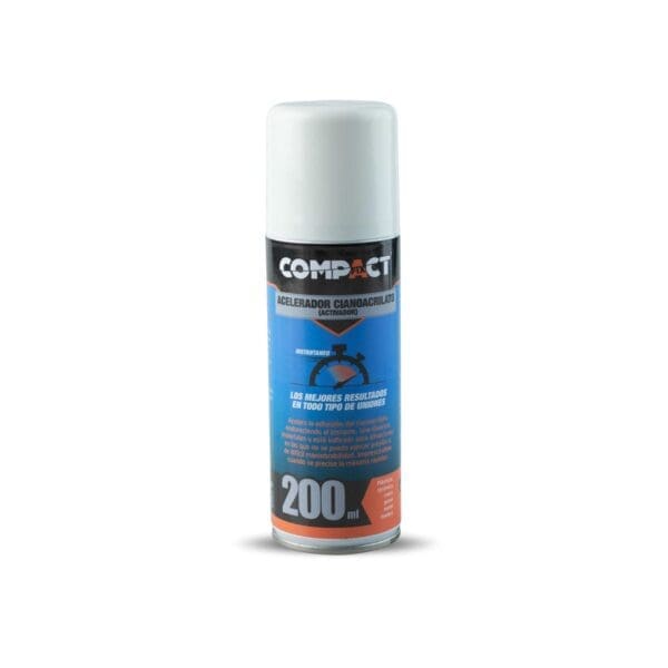 ACELERADOR (ATIVADOR) DE CIANOACRILATO COMPACT 200ML
