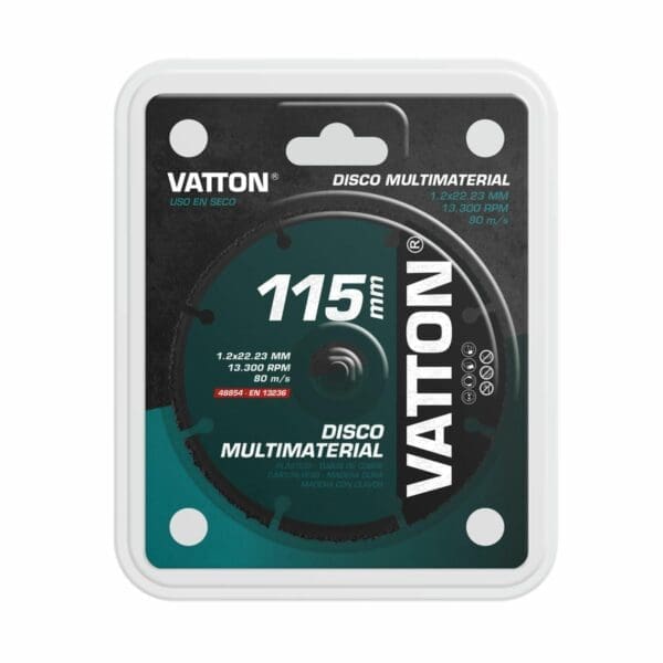 DISCO VATTON MULTIMATERIAL 115MM - Image 2