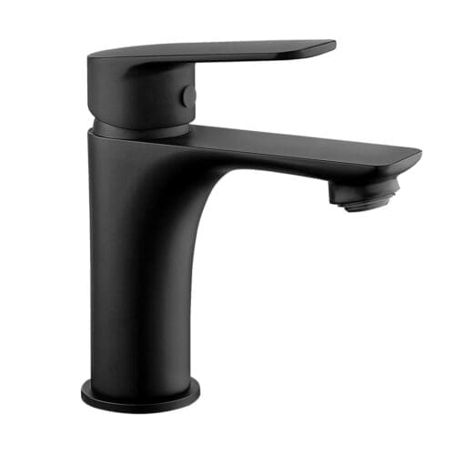 MONOCOMANDO PARA LAVATÓRIO CORAL PRETO FOSCO