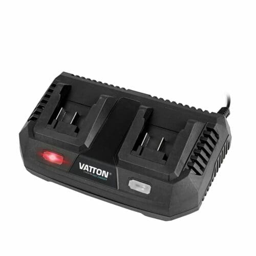 CARREGADOR RÁPIDO DUPLO VATTON BASE 20V 3.0A