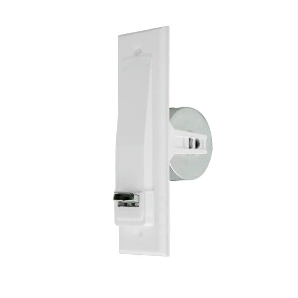 RECOLHEDOR DE PLÁSTICO BRANCO 17CM FITA 22MM
