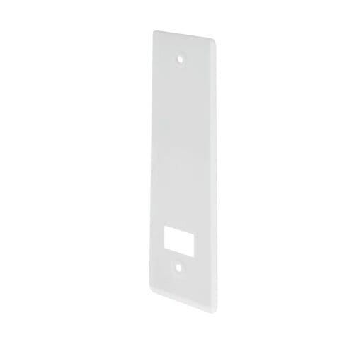 PLACA PARA PERSIANA ALUMÍNIO BRANCO