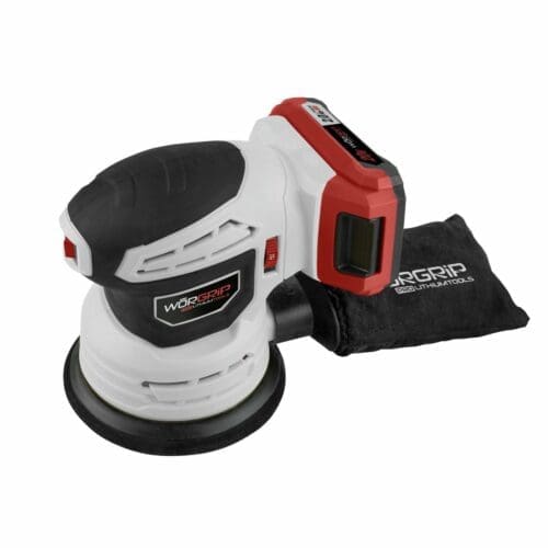 LIXADEIRA ORBITAL WORGRIP PRO LÍTIO 125MM 20V