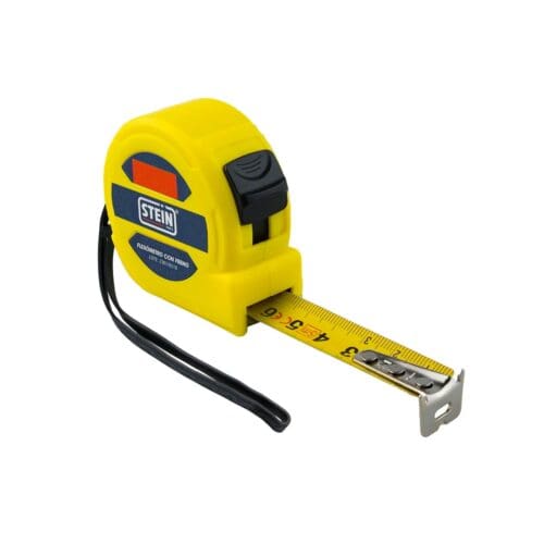 FITA MÉTRICA STEIN COM FREIO E CLIP 5M x 19MM