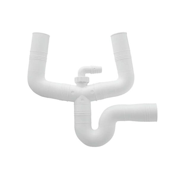 SIFÃO DUPLO DE BORRACHA PIA 35x40MM LONGO