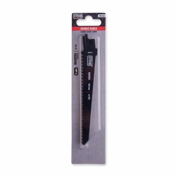 LÂMINA SERRA SABRE STEIN MADEIRA 150MM (5 UNIDADES) - Image 2