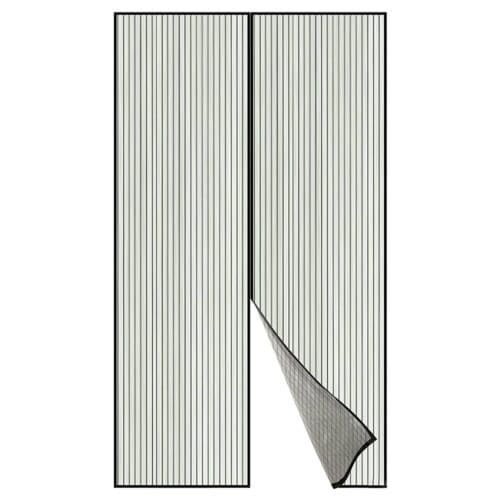 MOSQUITEIRO PORTA COM ÍMÃ 120x230CM AKHUO CINZA