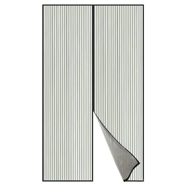 MOSQUITEIRO PORTA COM ÍMÃ 120x230CM AKHUO CINZA