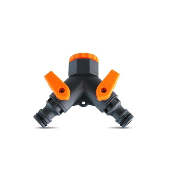 ADAPTADOR DE MANGUEIRA 2 SAÍDAS 1/2" x 3/4"