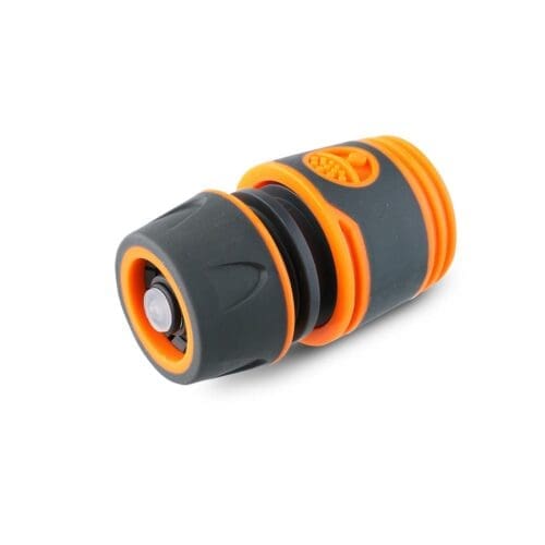 CONECTOR RÁPIDO PARA MANGUEIRA 1/2" COM STOP