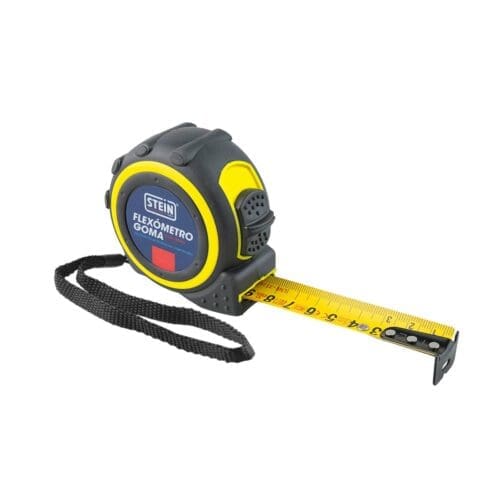 FITA MÉTRICA STEIN COM FREIO E BORRACHA SEM ÍMAN 5M x 25MM