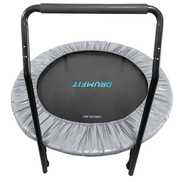 Cecotec Trampolim de fitness para adultos, Ø 92-127 cm, destacável e dobrável Drumfit Jump